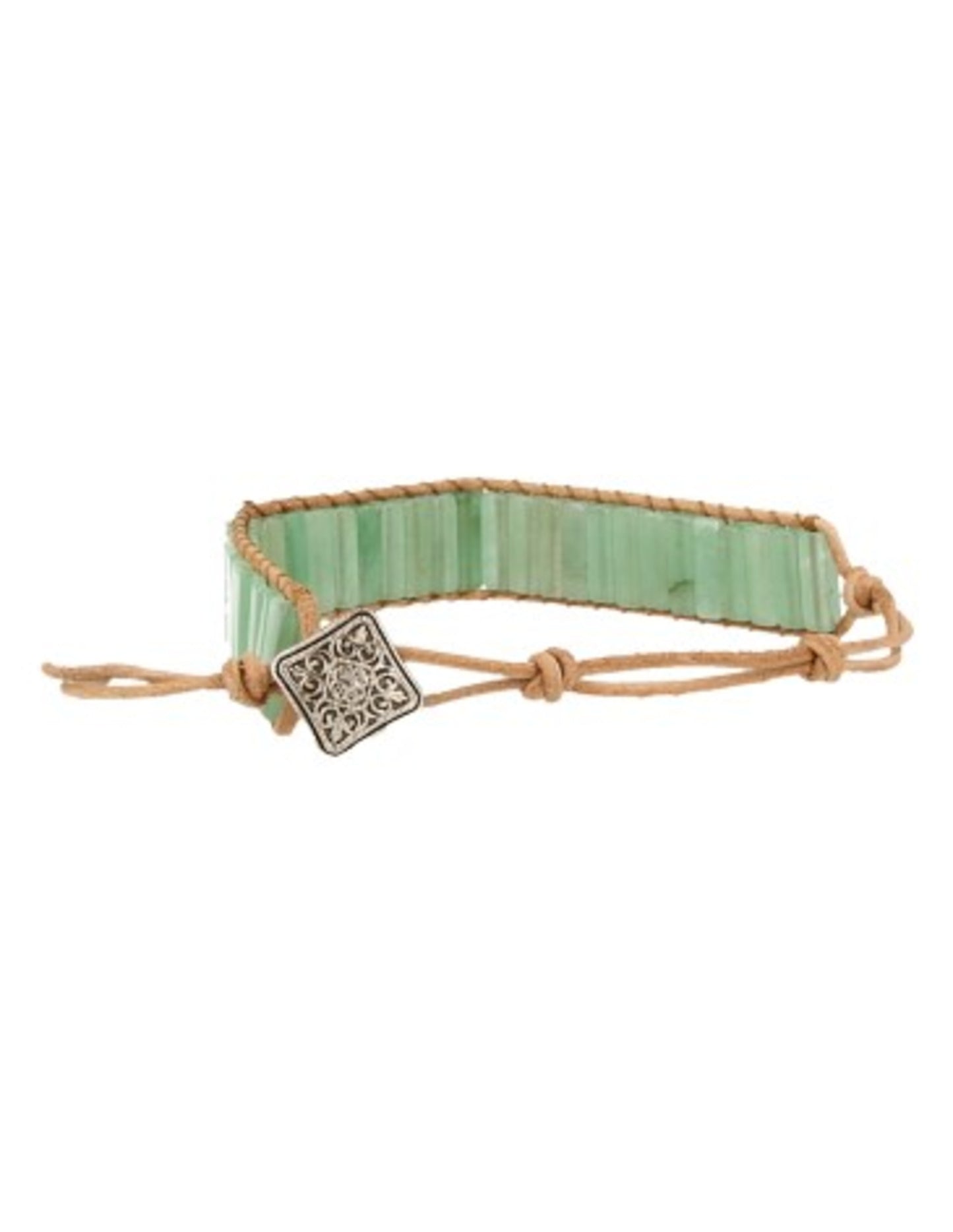 Image for aventurijn-groen-leren-armband-gipsy-style.jpg