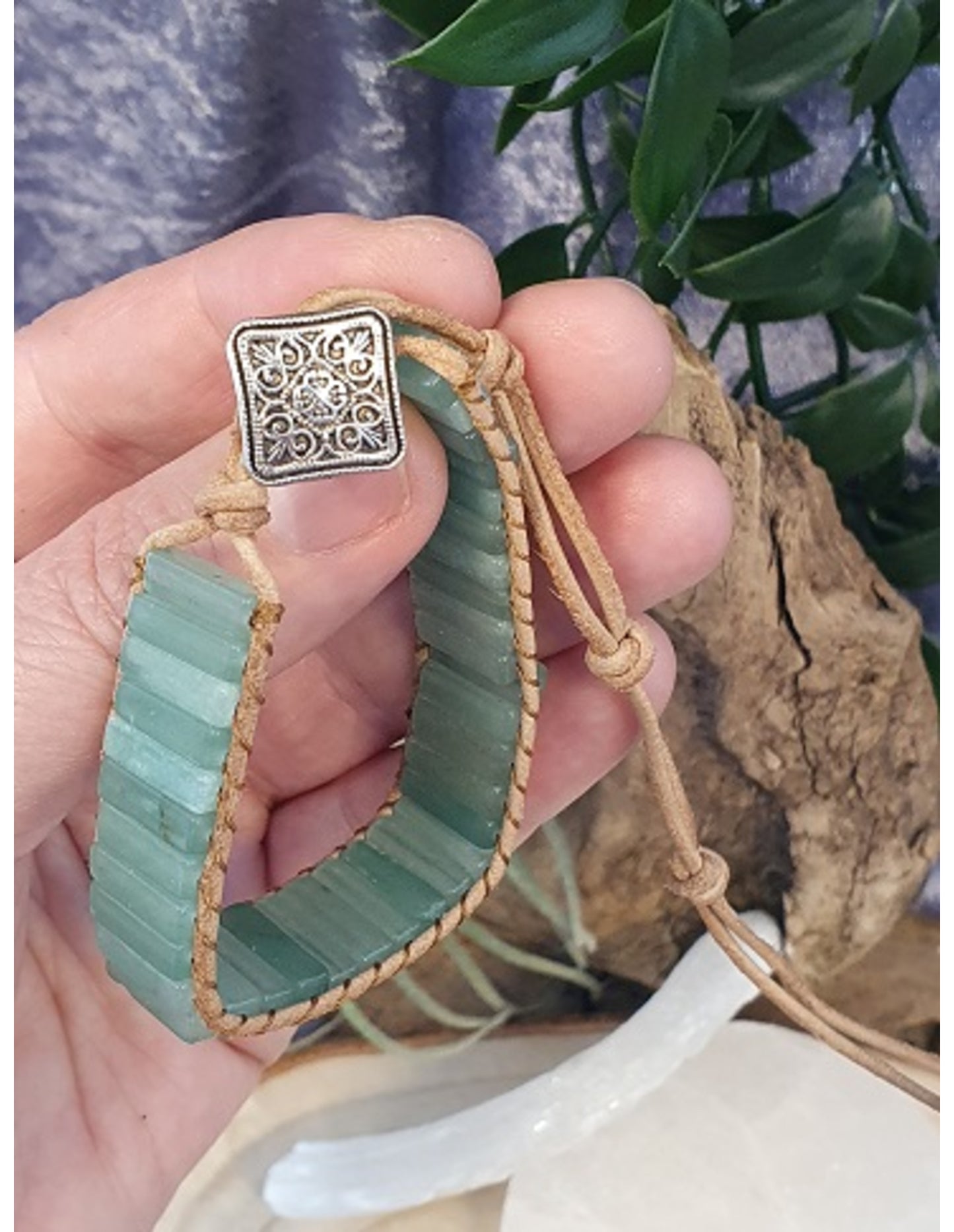 Image for aventurijn-groen-leren-armband-gipsy-style_1.jpg