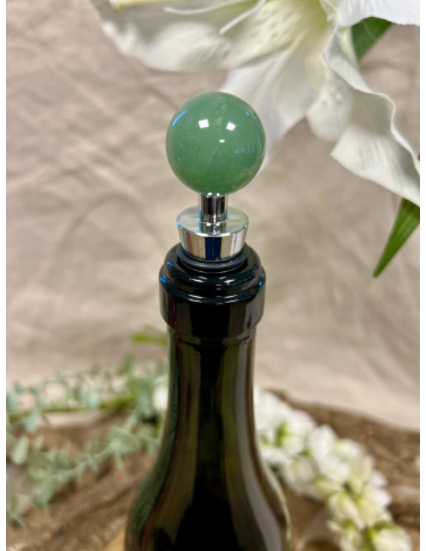 Image for aventurijn-groen-wijnstopper-bol_1.jpg