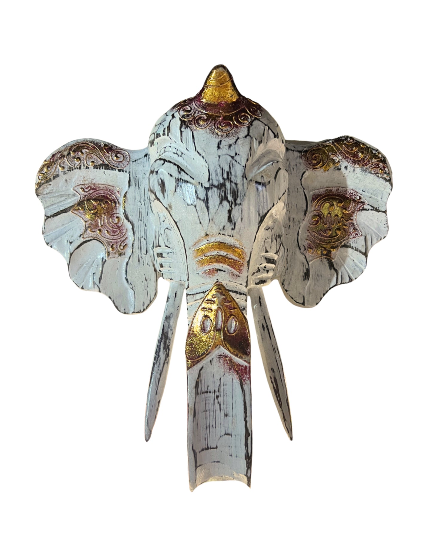 Image for balinees-olifanten-hoofd-wit-25cm-muurdecoratie.jpg