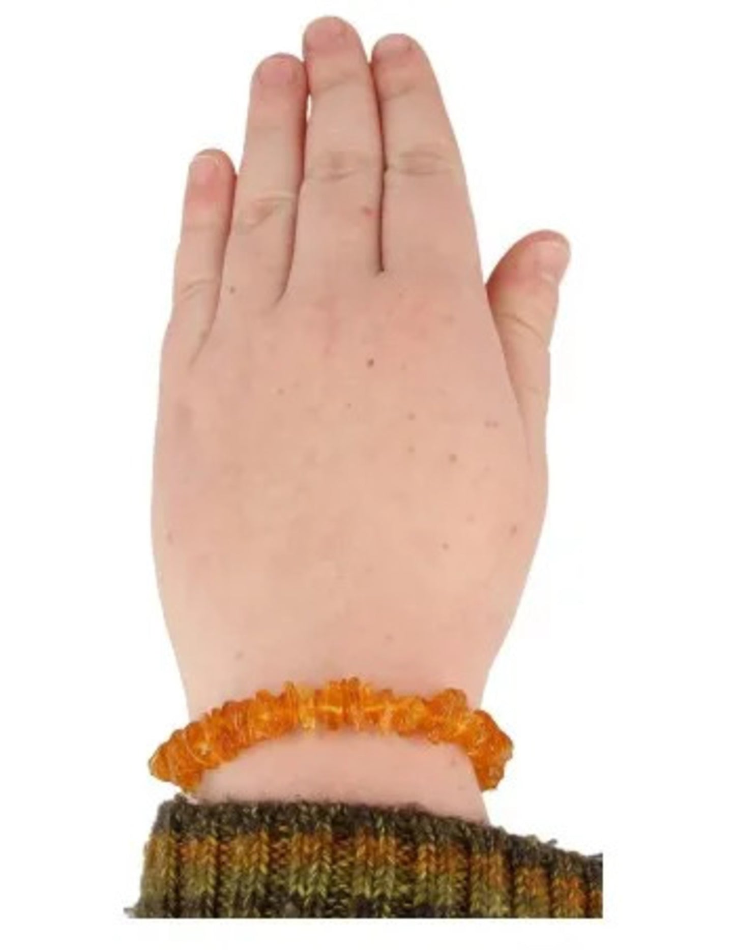 Image for barnsteen-geel-splitarmband-kaart_1.jpg