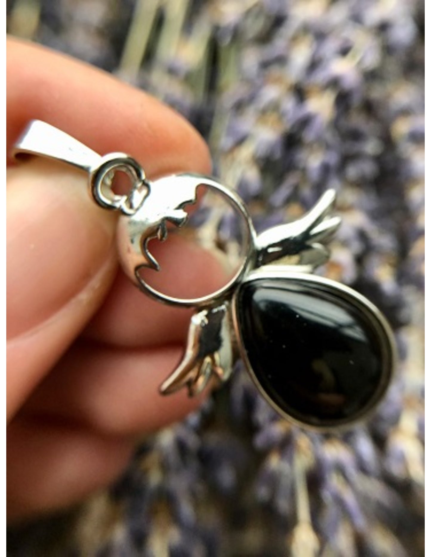 Image for beschermengel-hanger-los-obsidiaan-zwart-april_1.jpg