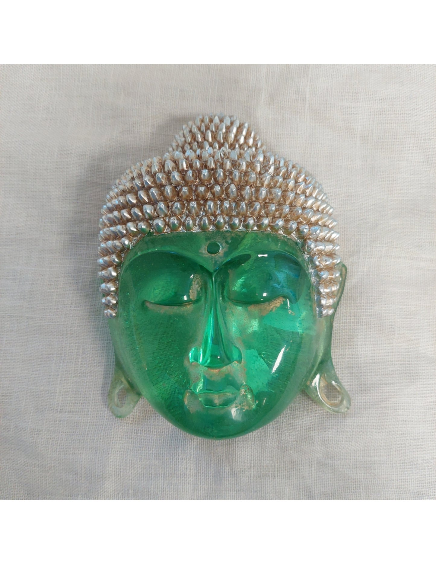 Image for boeddha-masker-transparant-groen-14cm-ds8_2.jpg