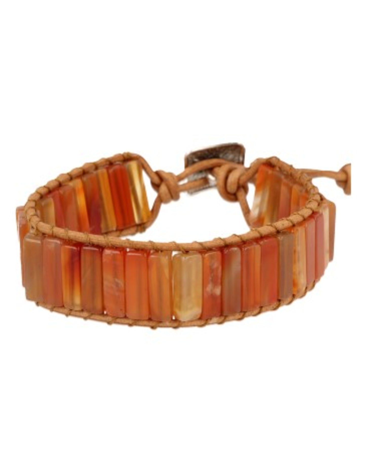 Image for carneool-leren-armband-gipsy-style_2.jpg
