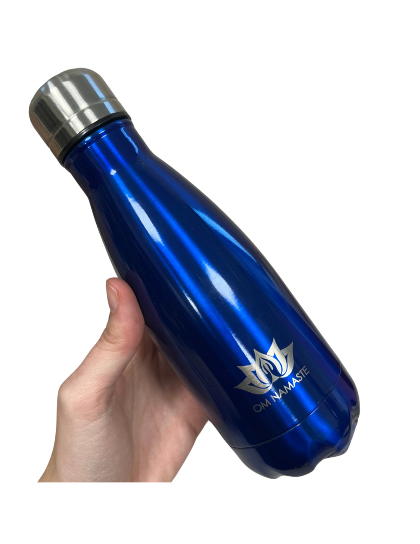 Image for drinkfles-thermosfles-klein-donkerblauw-glans-om-namaste-rvs_2.jpg