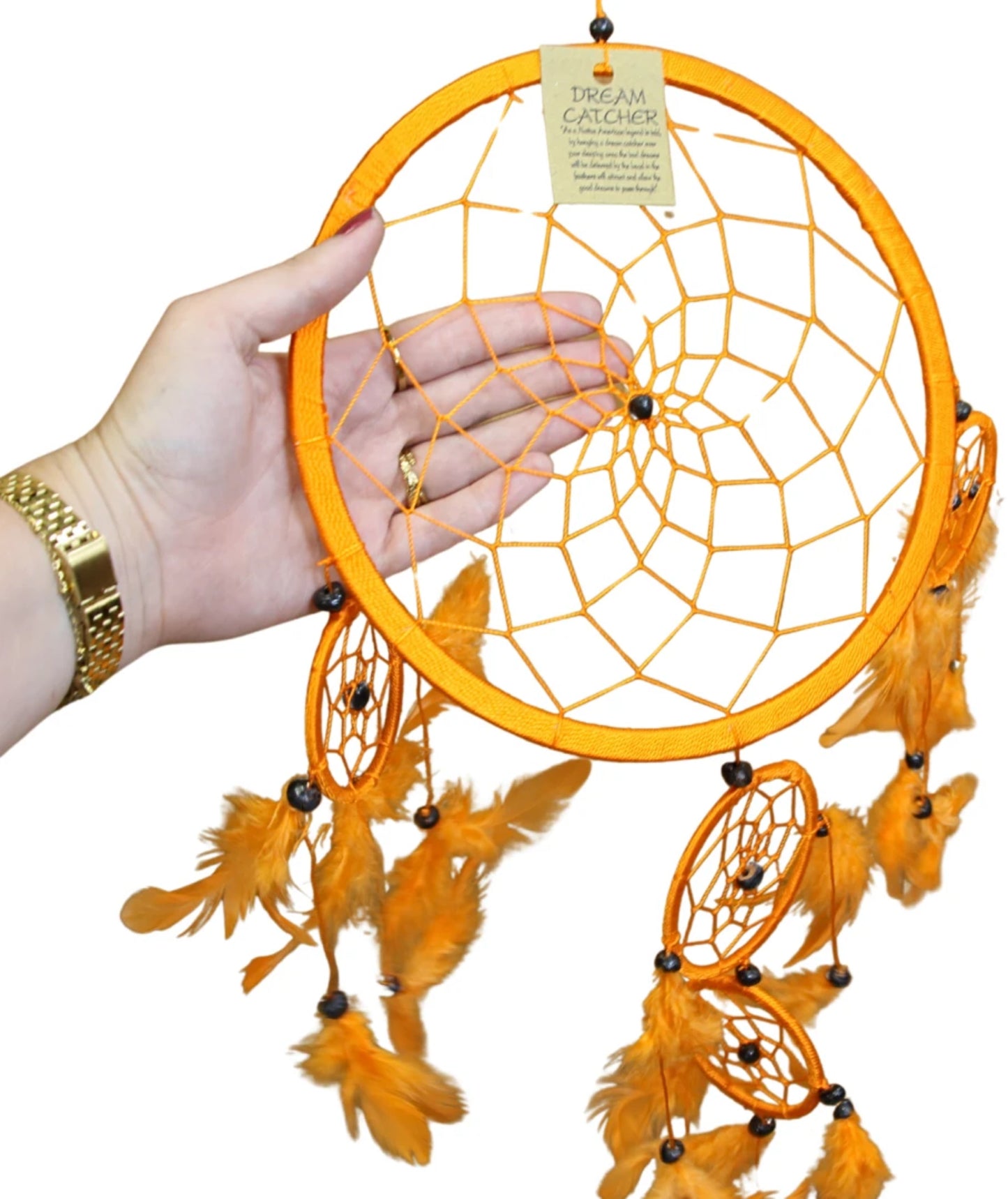 Image for dromenvanger-22cm-oranje-alleen-veren_3.jpg