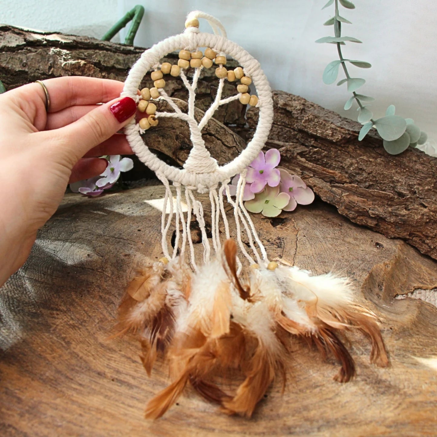 Image for dromenvanger-tree-of-life-beige-9-cm-dream-catcher_1.jpg