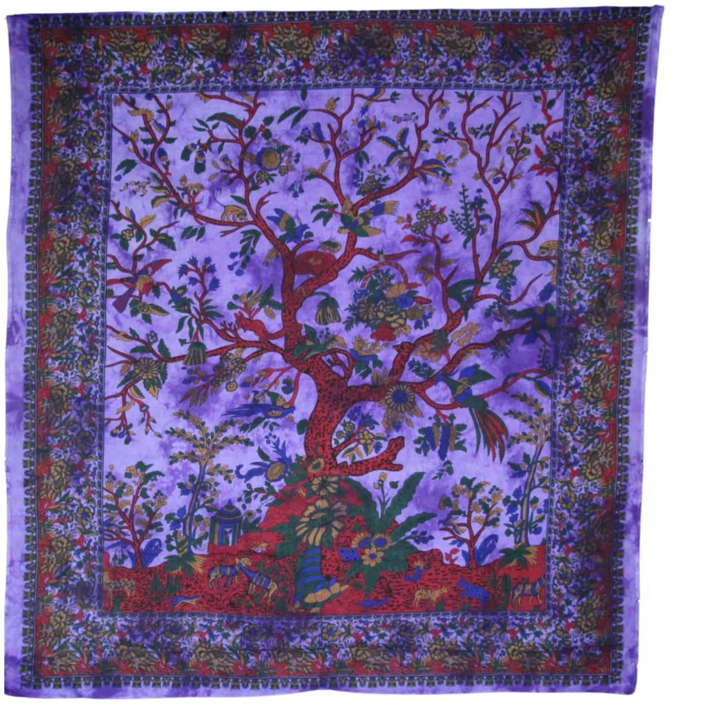 Image for grandfoulard-510-levensboom-tree-of-life-paars.jpg