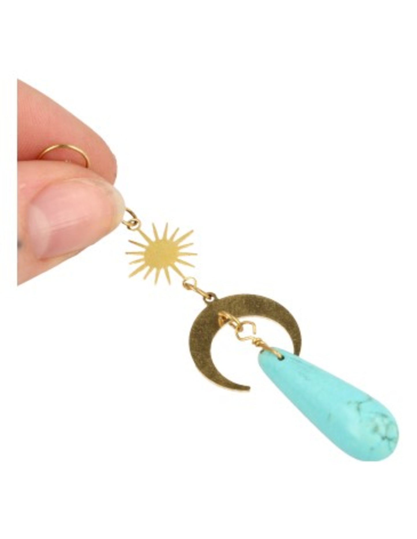 Image for howliet-blauw-druppel-bijgekleurd-starmoon-oorbellen_4.jpg