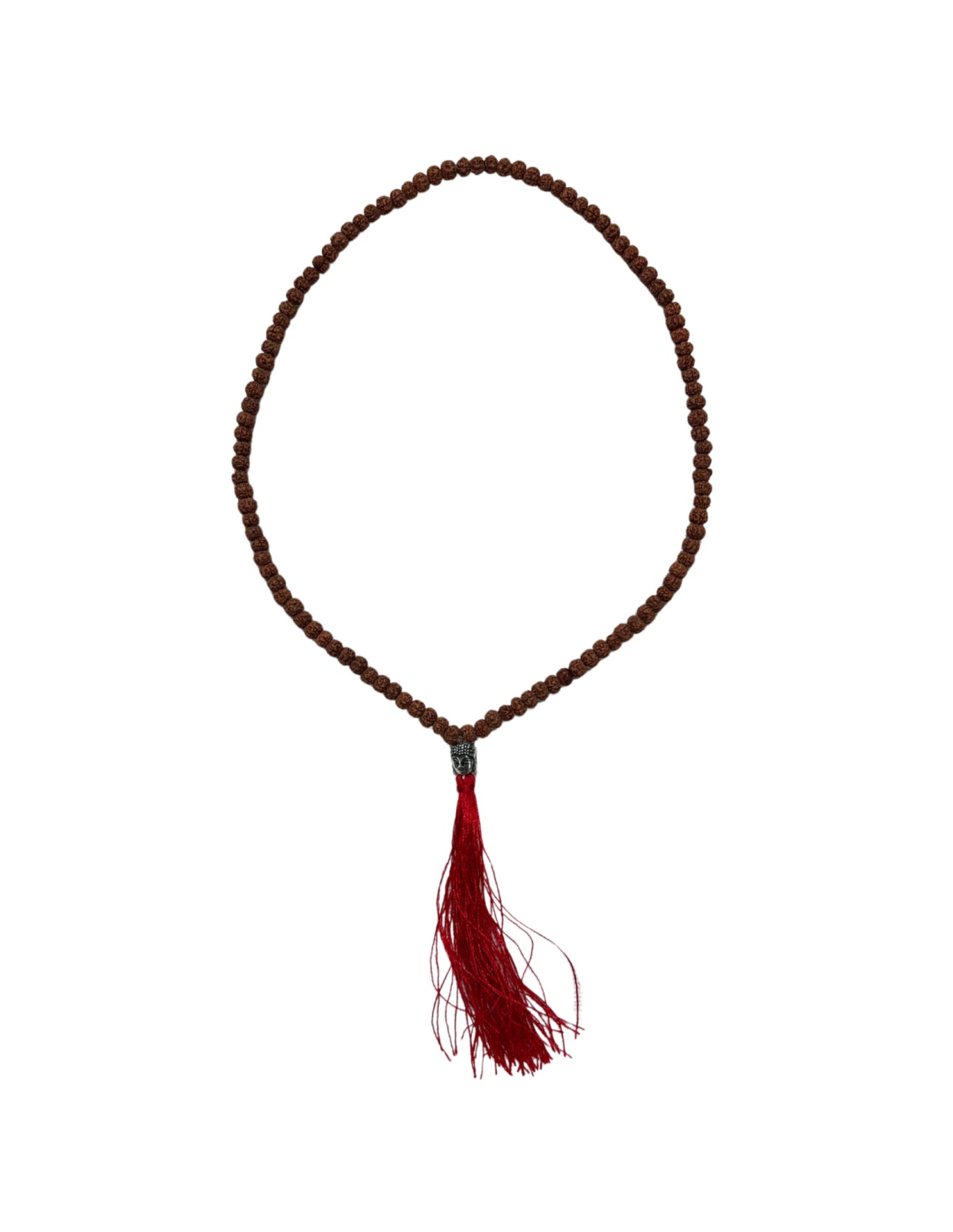Image for mala-ketting-rhudraksha-boeddha-hoofd-rode-kwast-25-cm.jpg