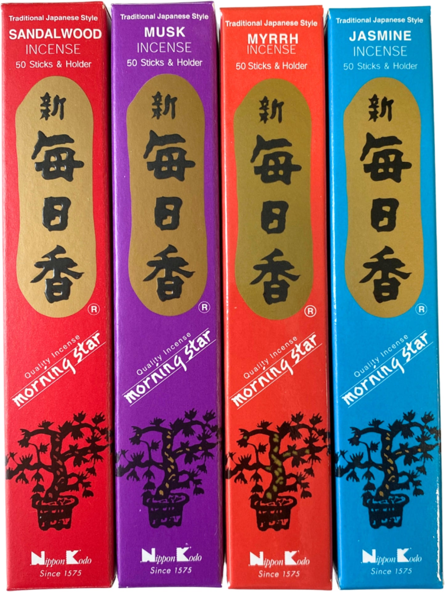 Image for morning-star-4-pack-wierook-stokjes-jasmijn-mirre-musk-sandalwood.jpg