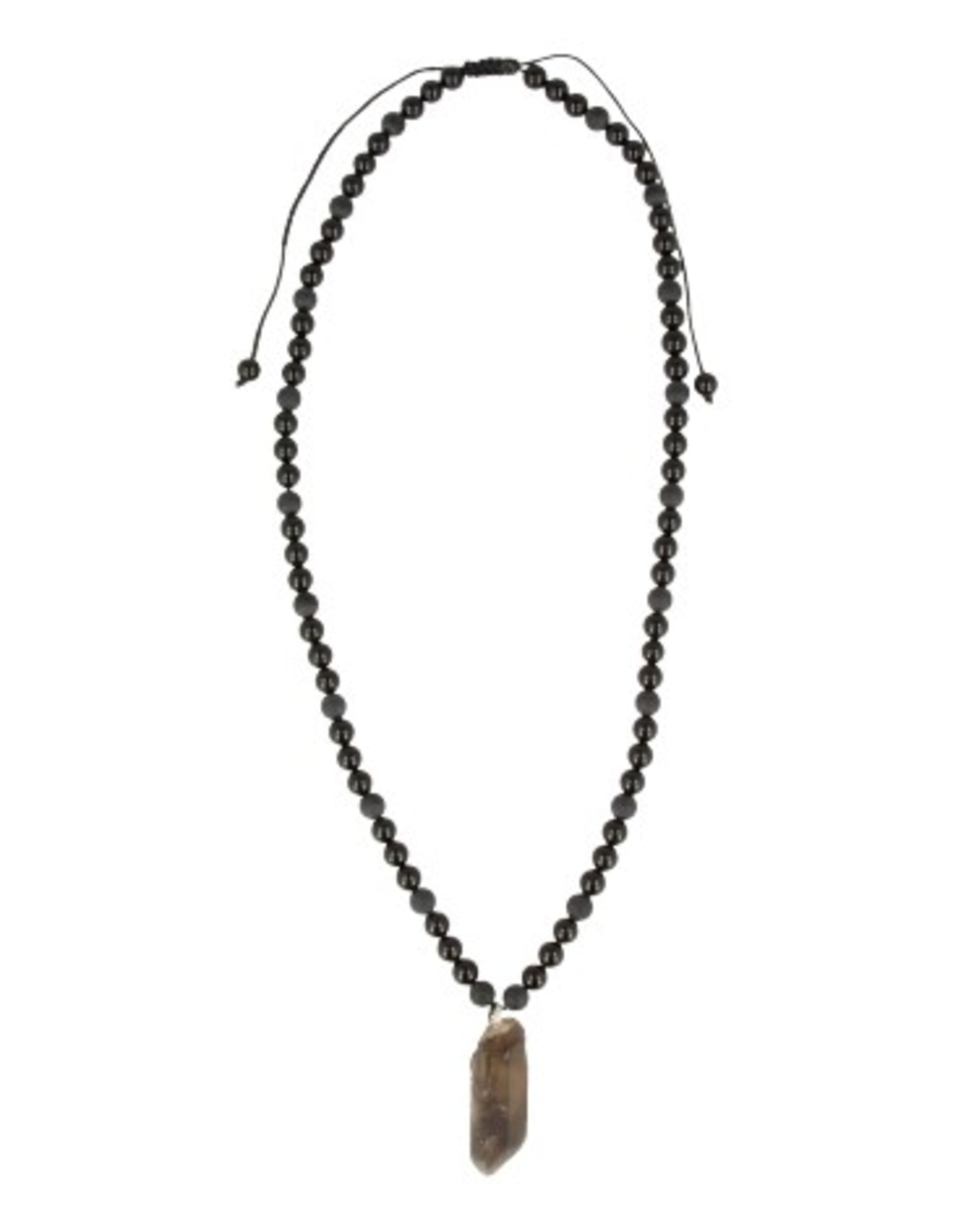 Image for obsidiaan-zwart-kralenketting-mannen-met-rookwarts-ruwe-punt_2.jpg