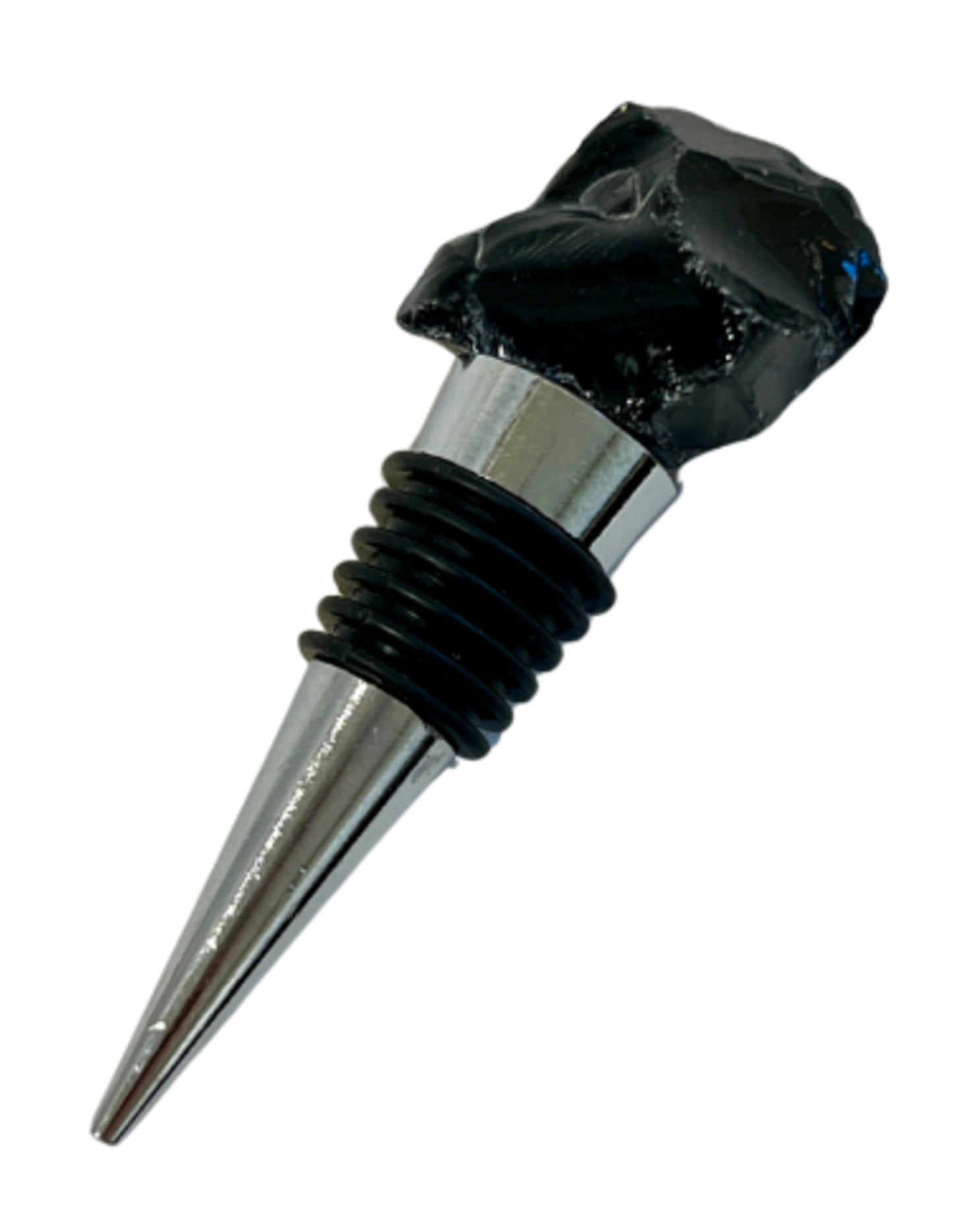 Image for obsidiaan-zwart-wijnstopper-ruw.jpg