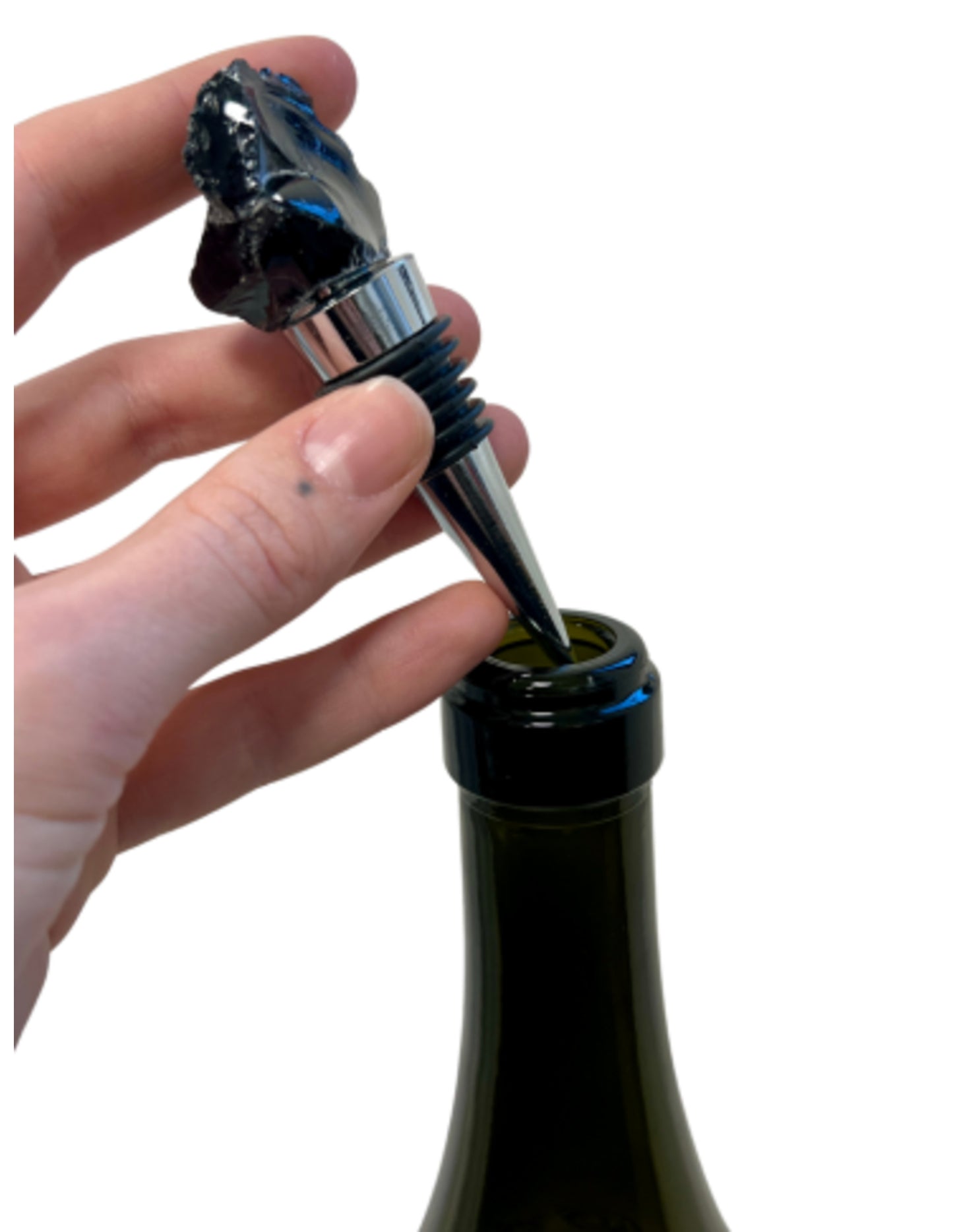 Image for obsidiaan-zwart-wijnstopper-ruw_2.jpg