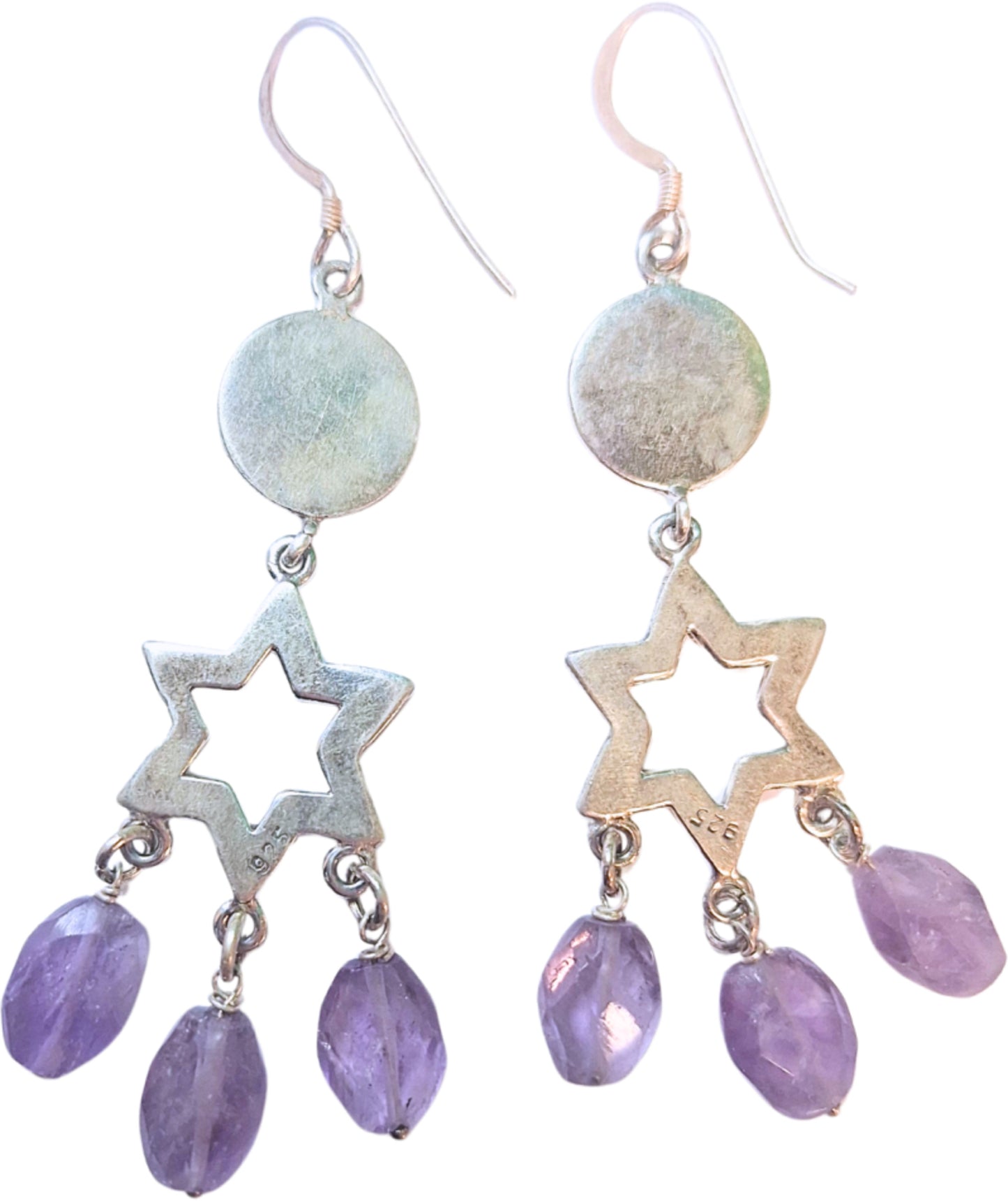 Image for oorbellen-zilver-amethist-ster-facet.jpg