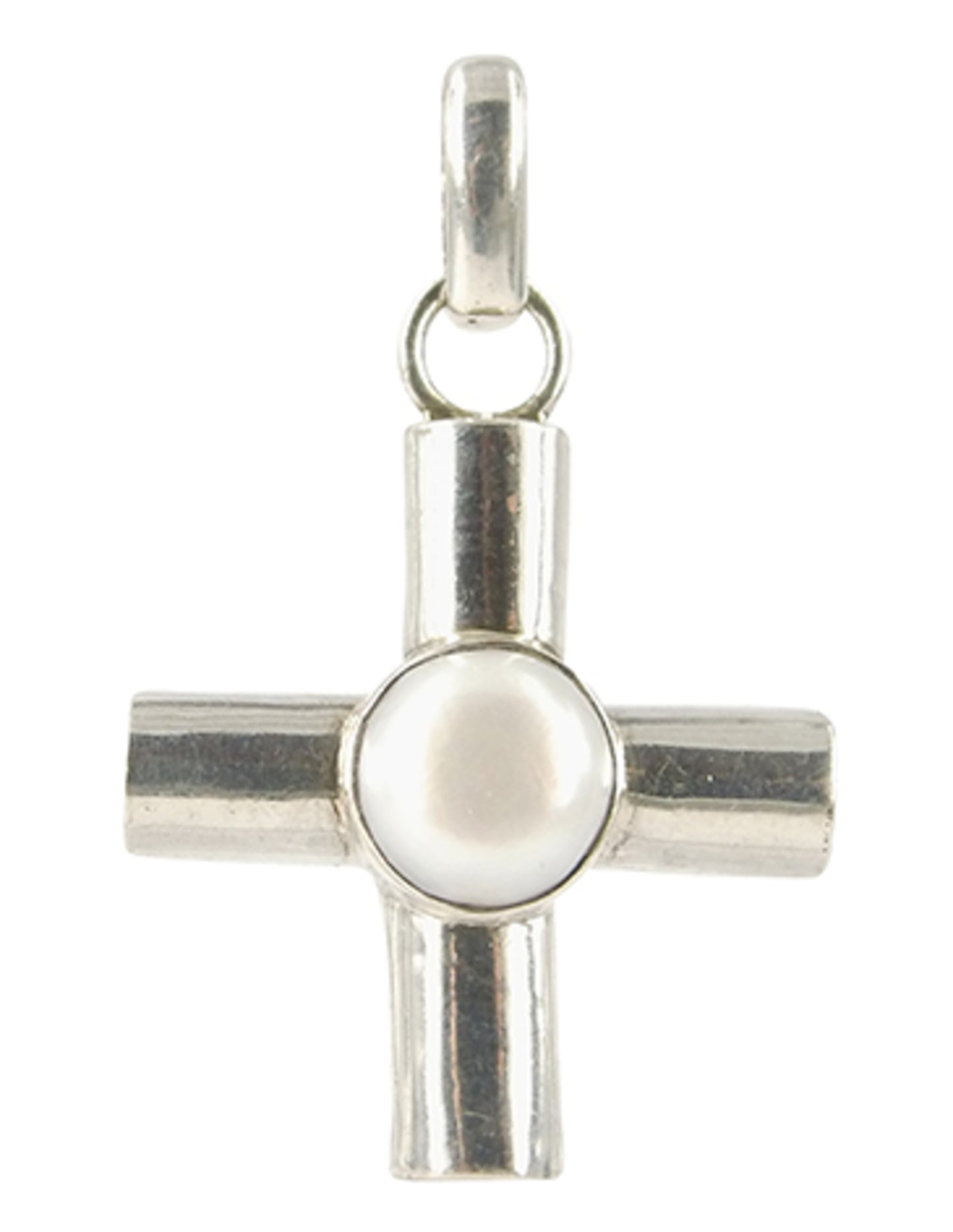Image for parel-hanger-in-zilver-breed-kruis.jpg