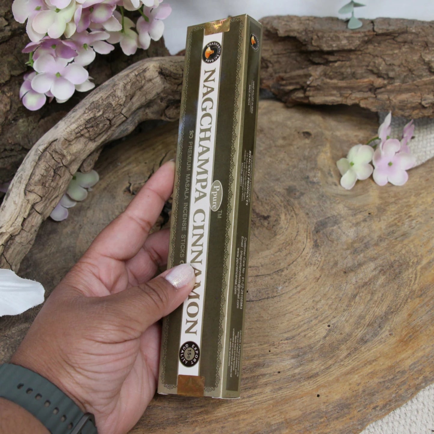 Image for ppure-nagchampa-cinnamon-wierook-stokjes_1.jpg