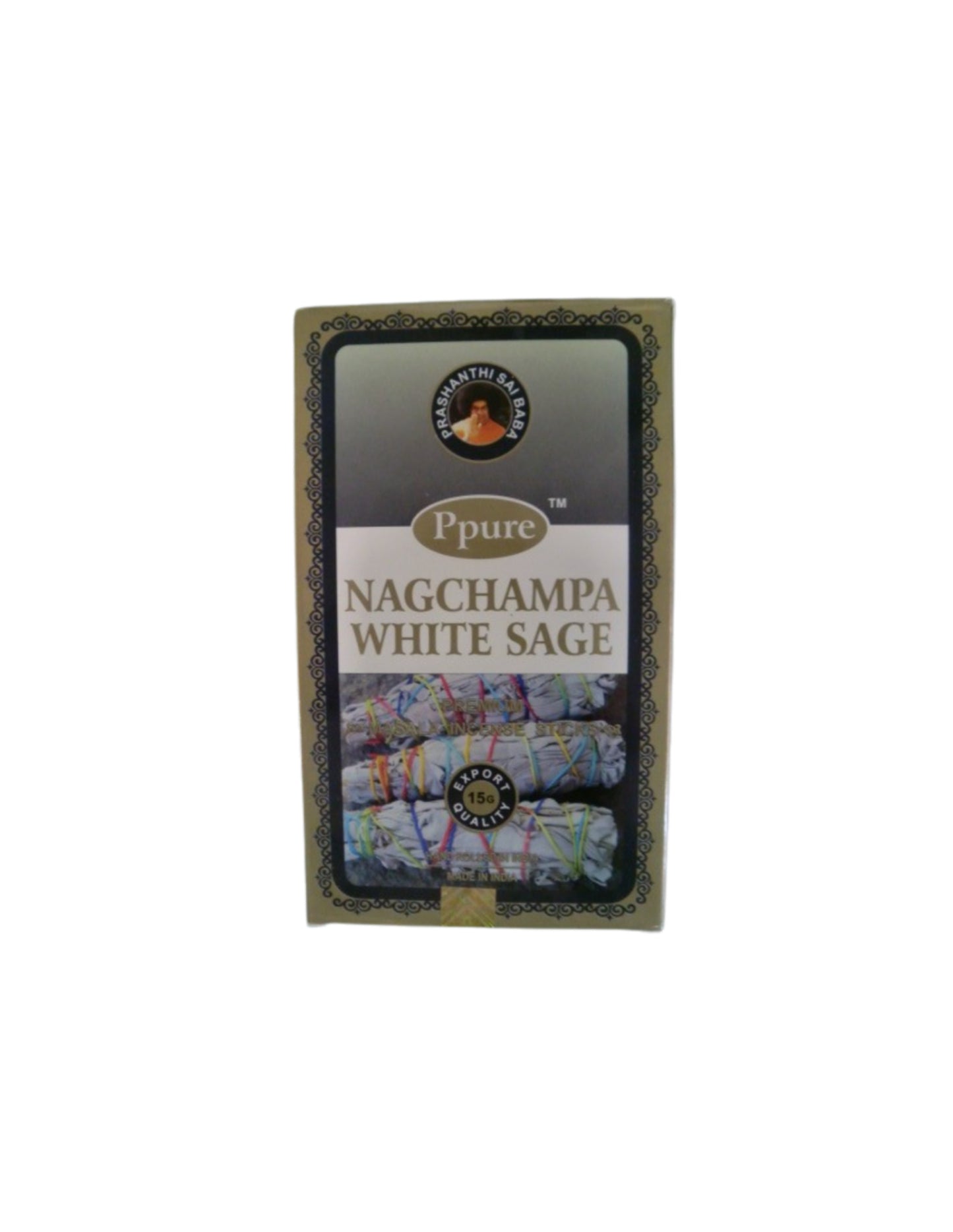 Image for ppure-nagchampa-white-sage-wierook-stokjes.jpg