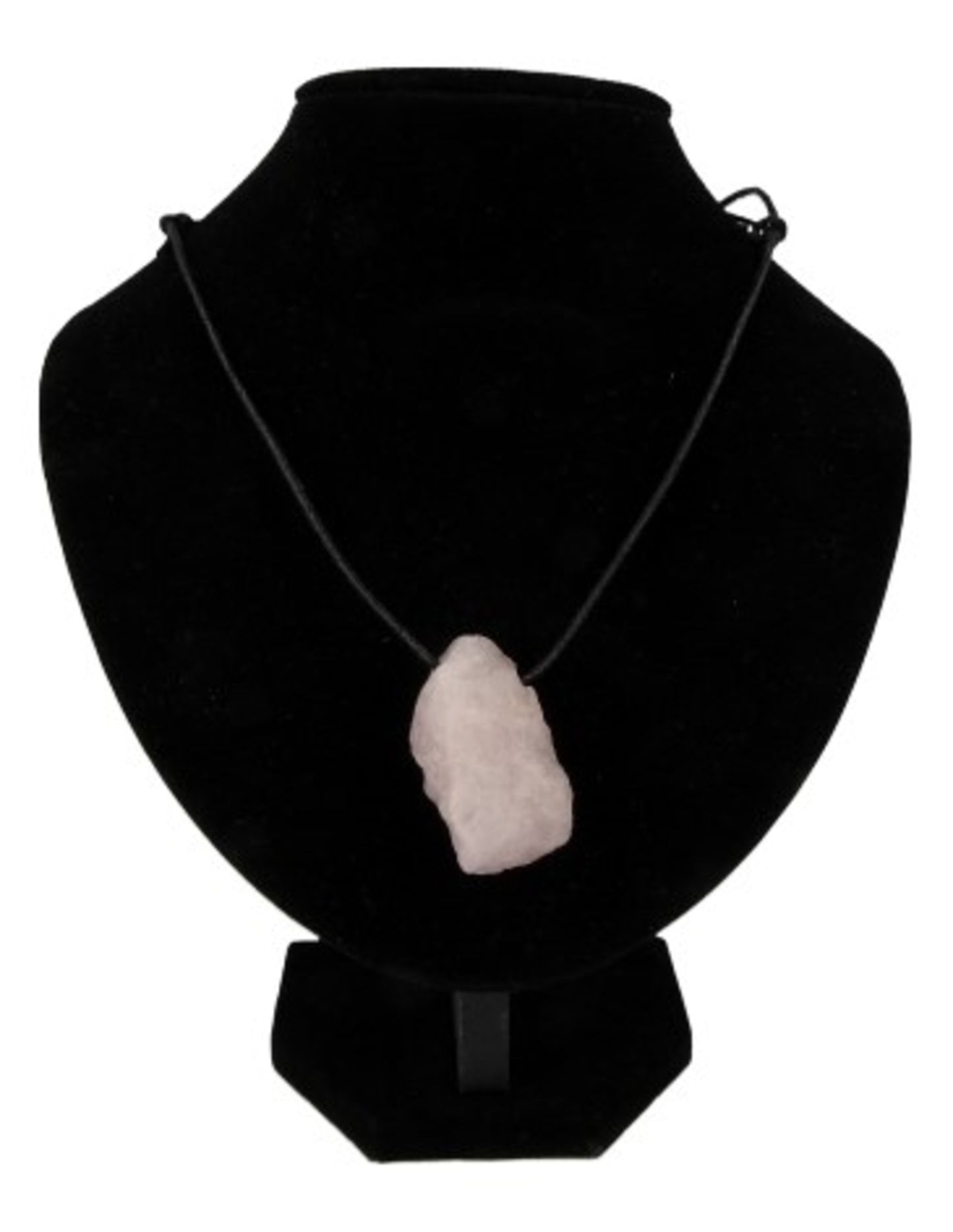 Image for roze-kwarts-ruwe-hanger-aan-koord.jpg