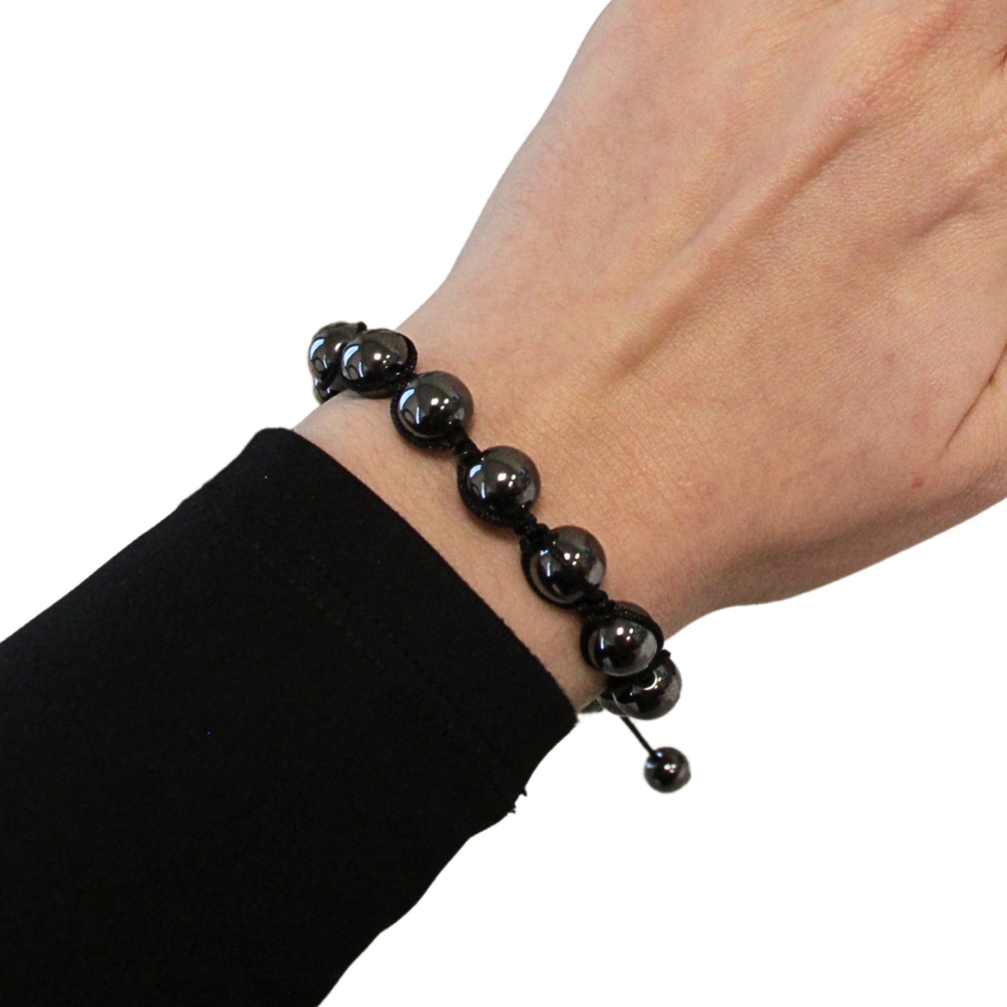Image for shamballa-armband-10-mm-hematiet_2.jpg