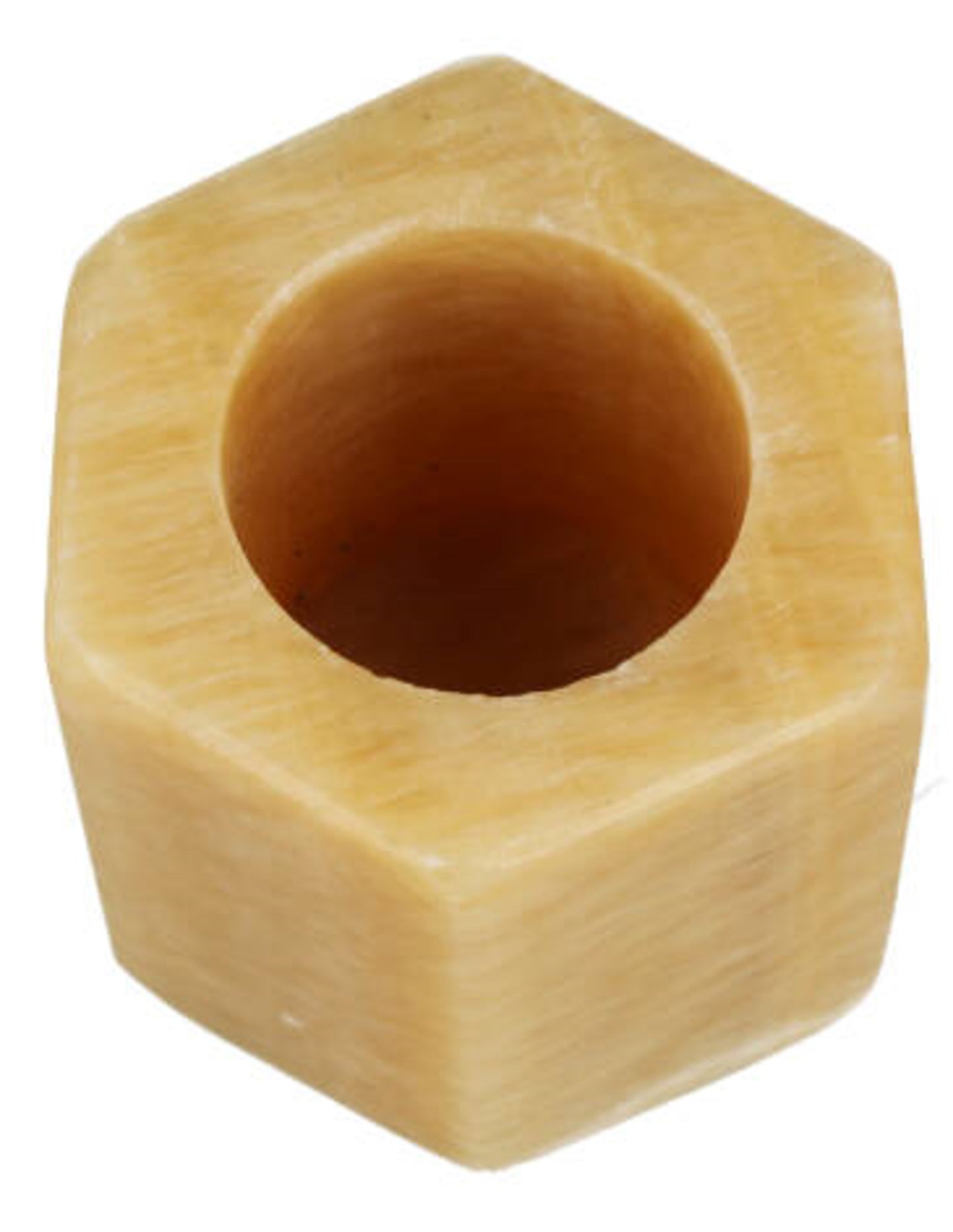 Image for theelichthouder-calciet-geel-zeshoek_4.jpg