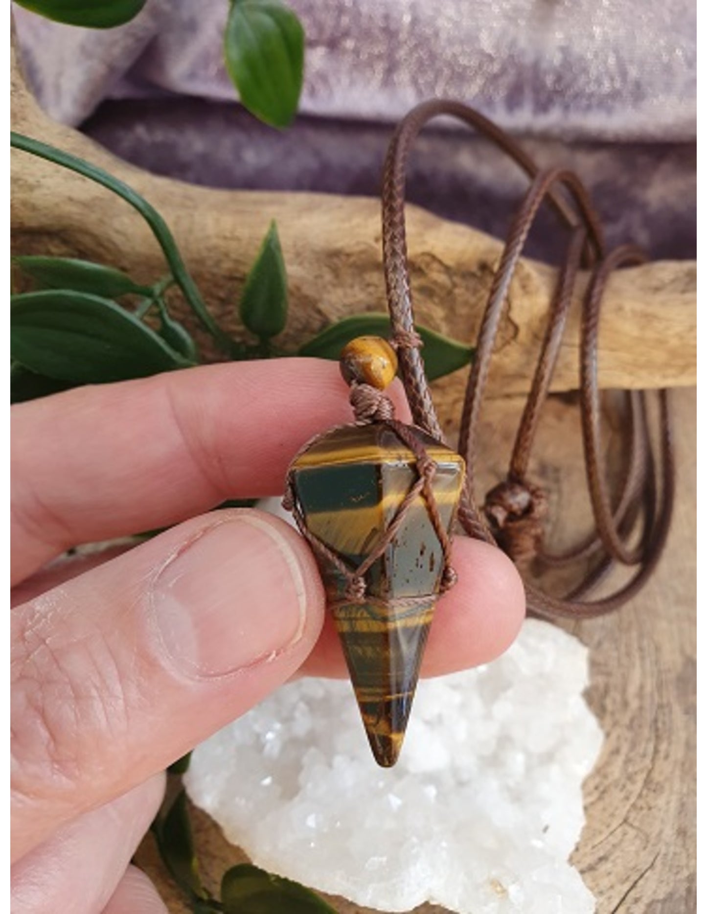 Image for tijgeroog-ketting-mannen-cone_3.jpg