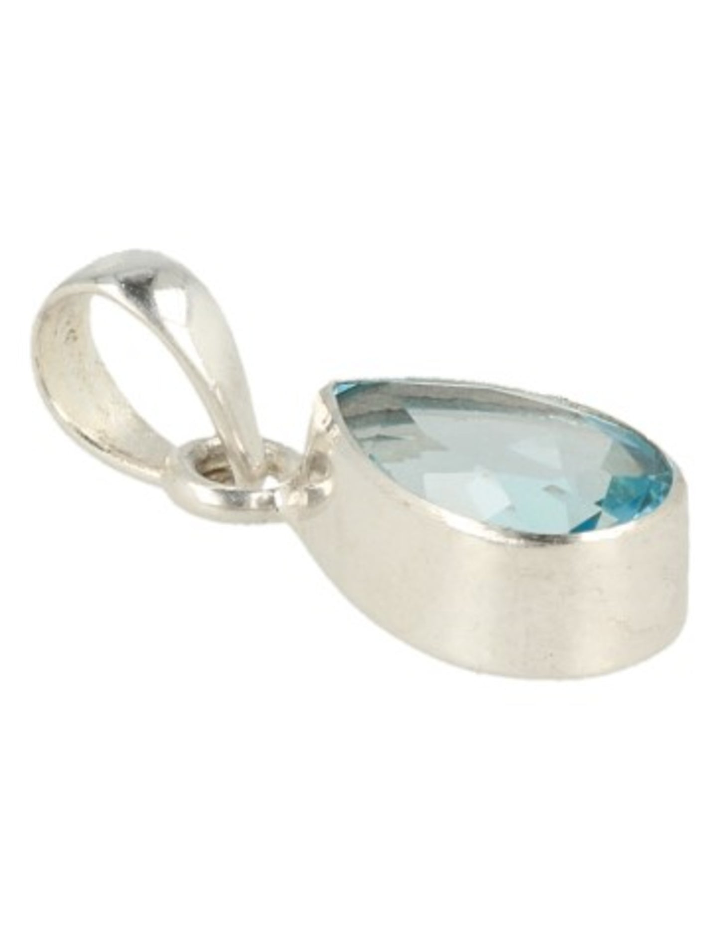 Image for topaas-hanger-zilver-facet-druppel.jpg