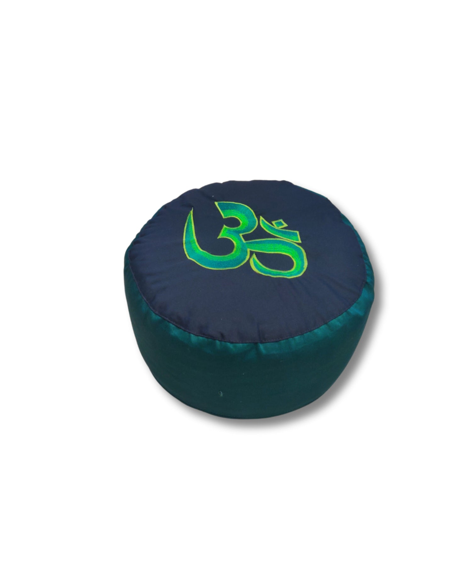 Image for yoga-styles-meditatiekussen-symbolic-ohm-groot-groen-op-zwart.jpg