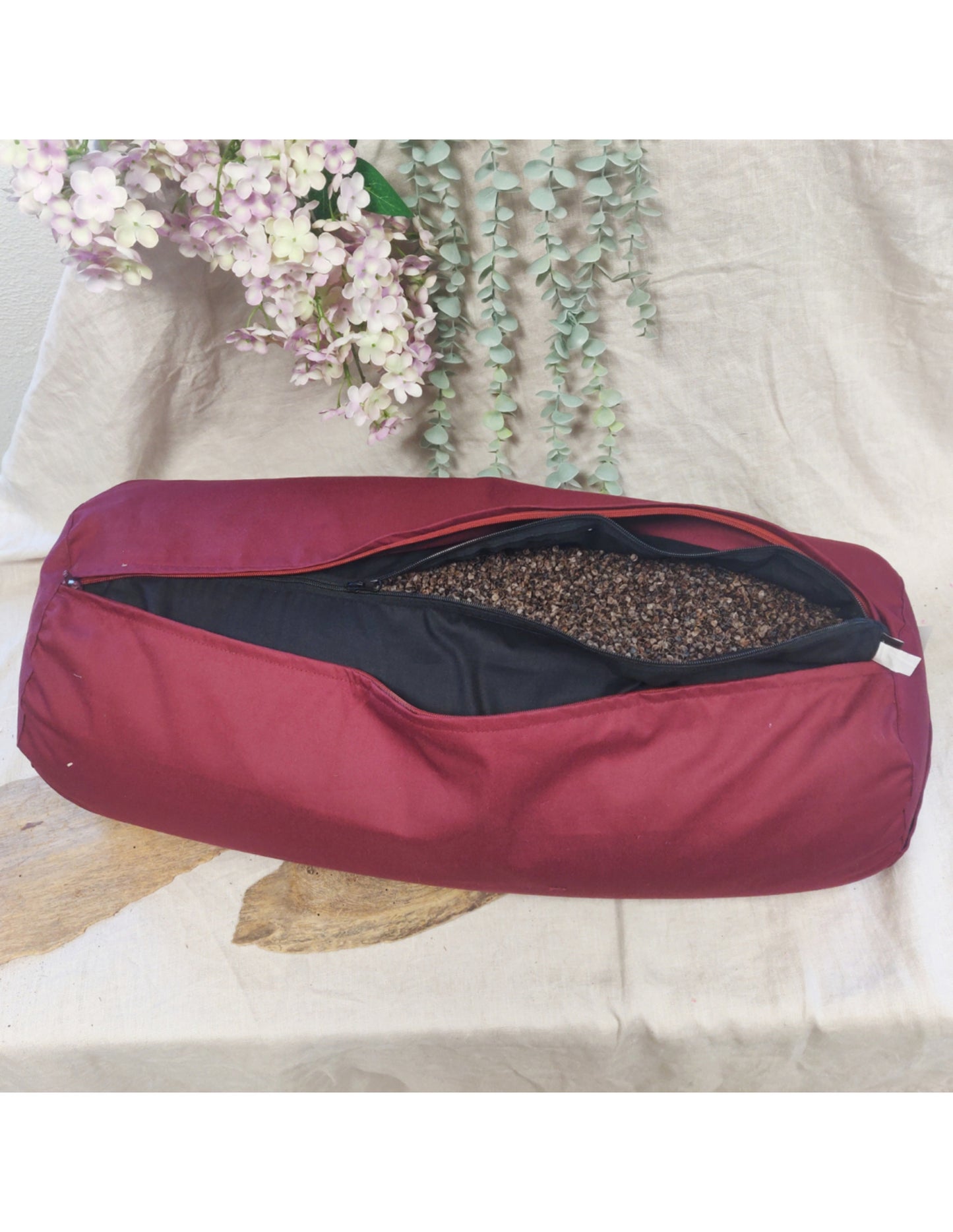 Image for yogastyles-bolster-donkerrood-xl_2.jpg
