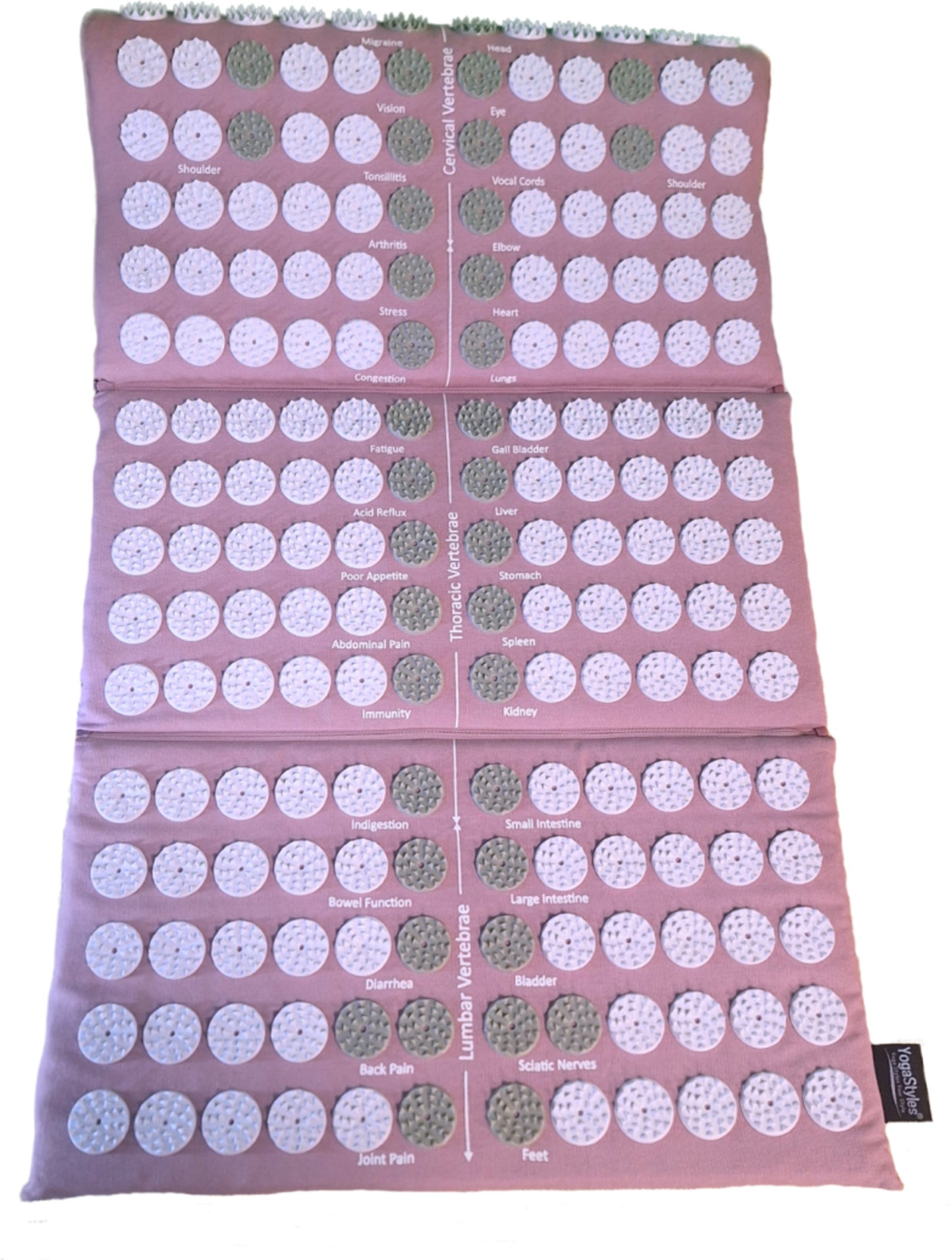 Image for yogastyles-spijkermat-3-fold-acupressuur-mat-oudroze.jpg