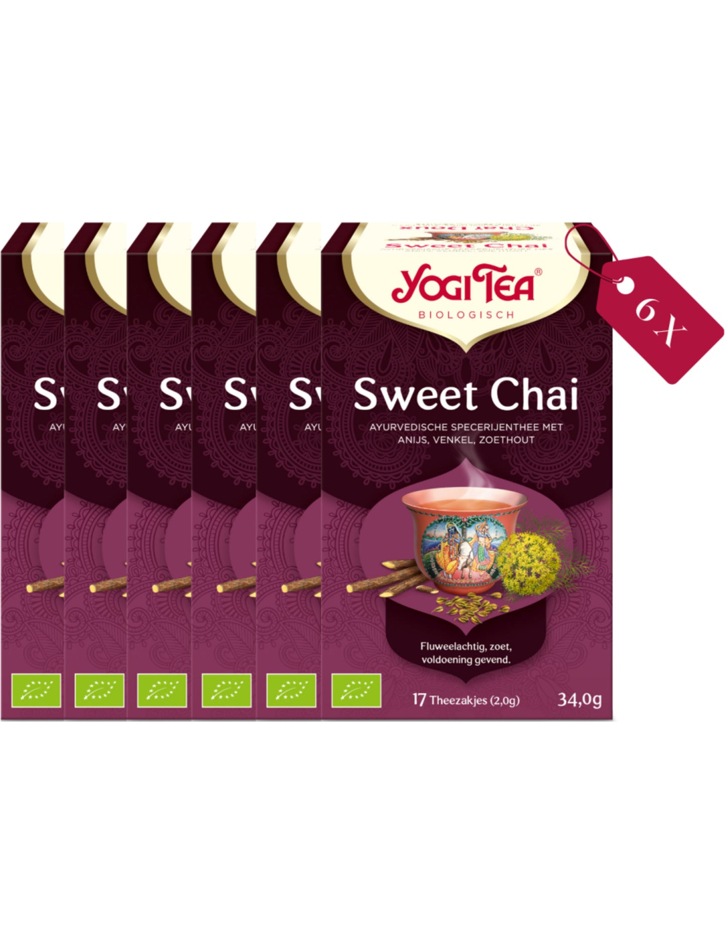 Image for yogi-tea-sweet-chai-tray-6-stuks.jpg