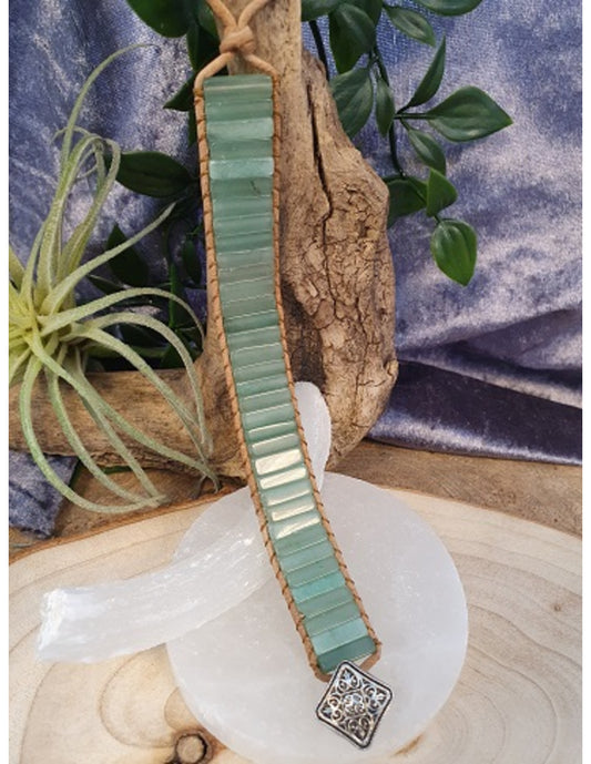 Image for aventurijn-groen-leren-armband-gipsy-style_3.jpg