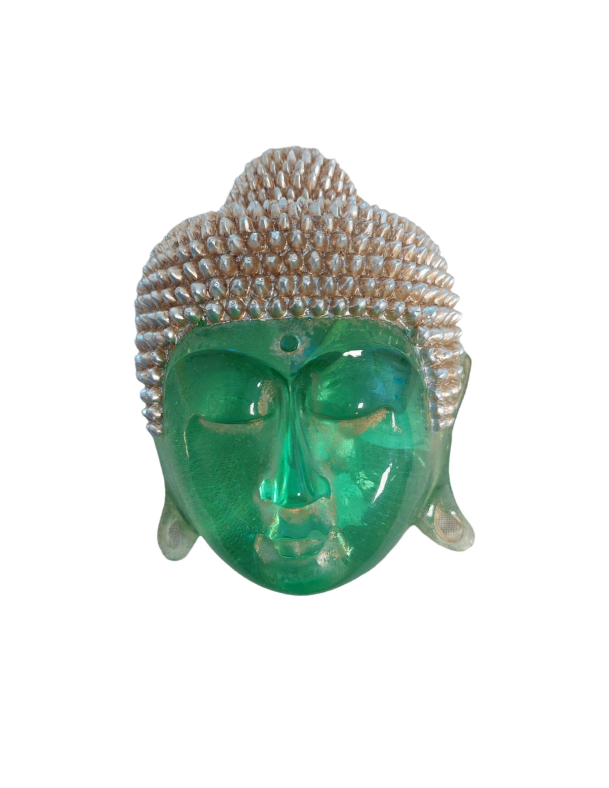 Image for boeddha-masker-transparant-groen-14cm-ds8.jpg