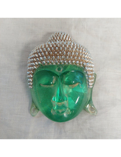Image for boeddha-masker-transparant-groen-14cm-ds8_2.jpg