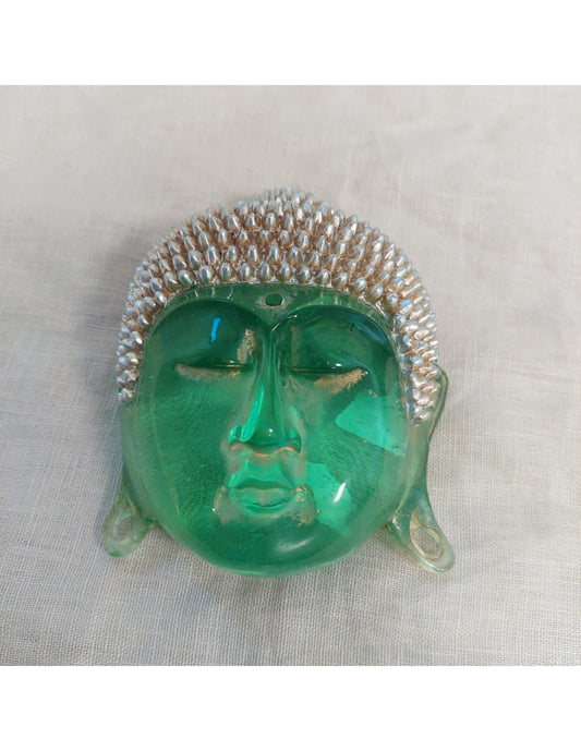 Image for boeddha-masker-transparant-groen-14cm-ds8_1.jpg