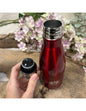 Image for drinkfles-thermosfles-klein-donkerrood-glans-om-namaste-rvs_3.jpg