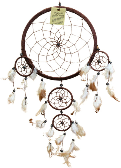 Image for dromenvanger-22-cm-bruin-alleen-veren.jpg