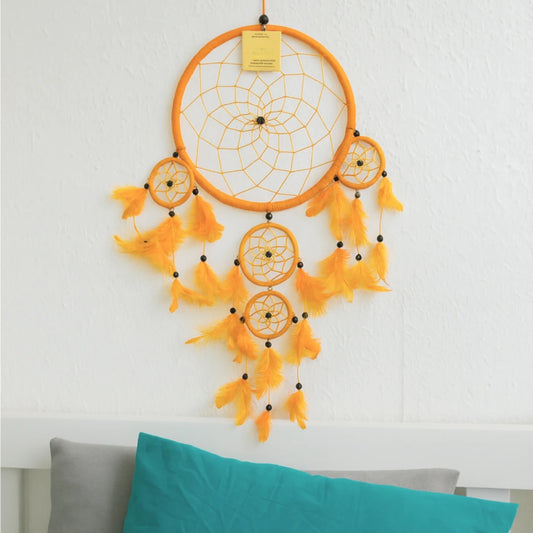 Image for dromenvanger-22cm-oranje-alleen-veren_1.jpg