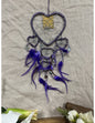 Image for dromenvanger-hartje-met-spiegels-paars-11-cm-dreamcatcher_3.jpg