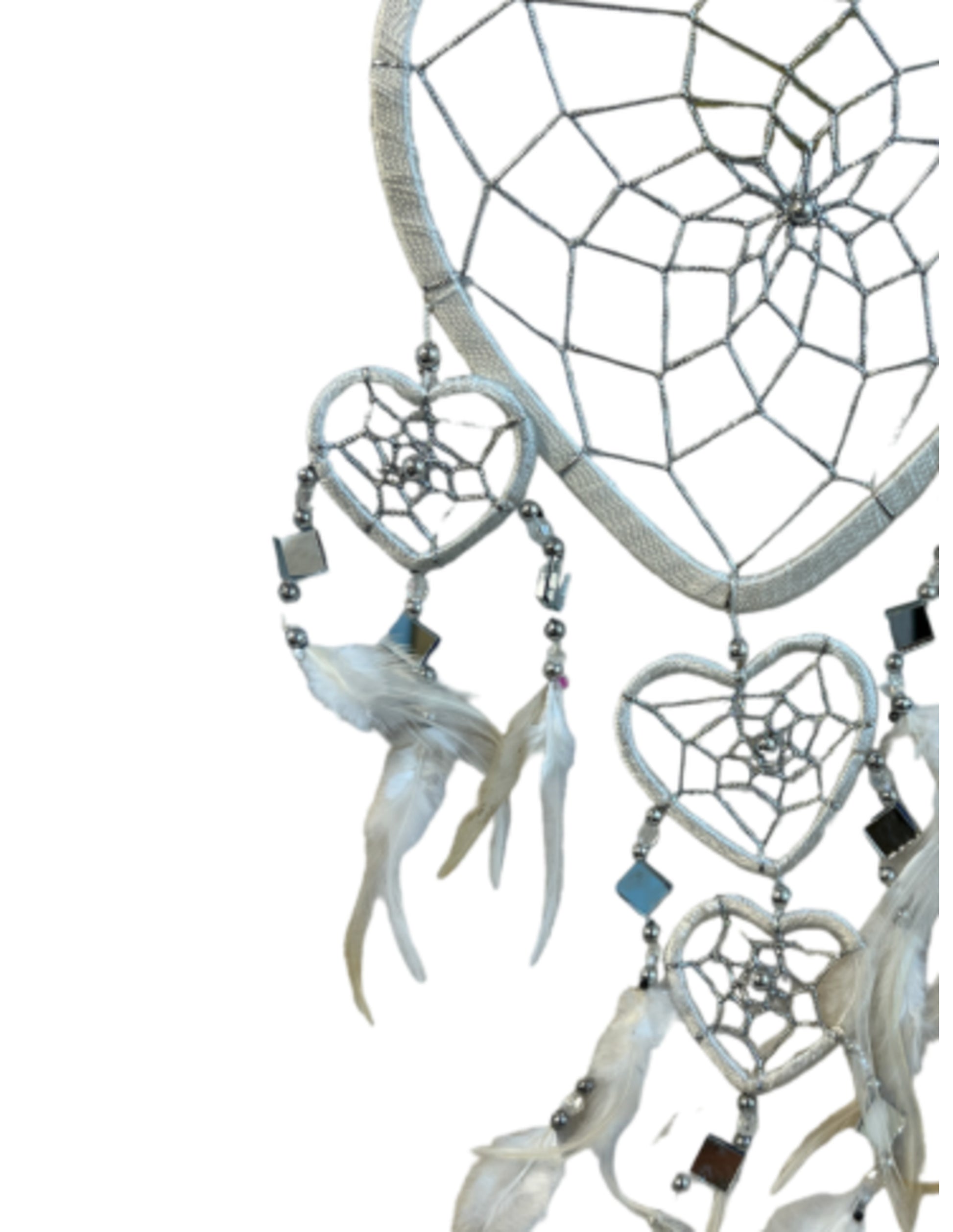Image for dromenvanger-hartje-met-spiegels-wit-17-cm-dreamcatcher_3.jpg