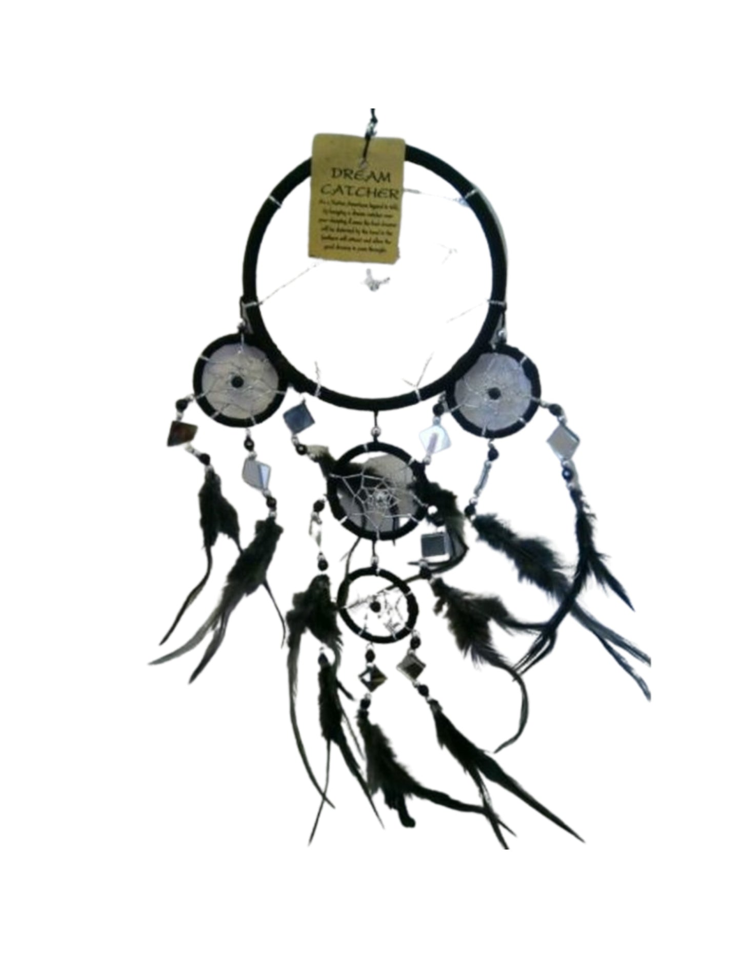 Image for dromenvanger-spiegel-11cm-zwart-dreamcatcher.jpg