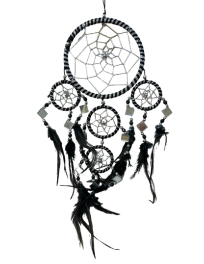 Image for dromenvanger-spiegel-11cm-zwart-dreamcatcher_1.jpg