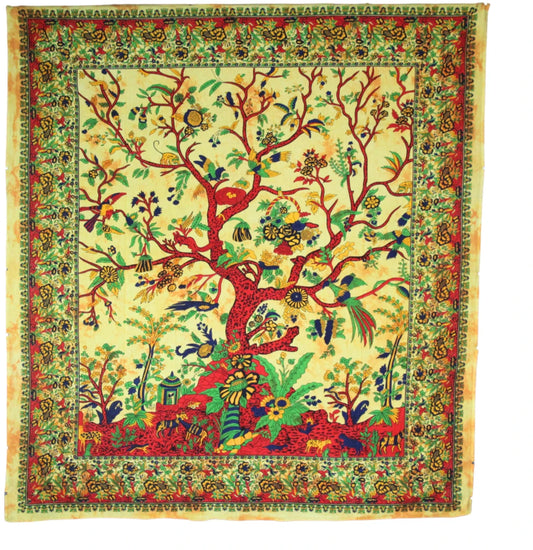 Image for grandfoulard-005-levensboom-tree-of-life-geel.jpg