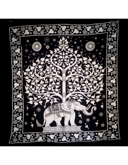 Image for grandfoulard-44-olifant-bodhi-tree-zwartwit.jpg
