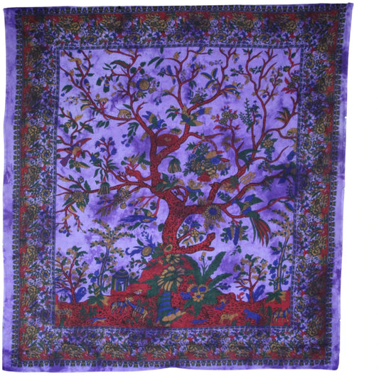 Image for grandfoulard-510-levensboom-tree-of-life-paars.jpg