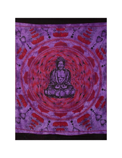 Image for grandfoullard-1-mandala-boeddha-paars.jpg