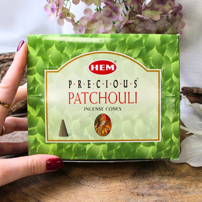 Image for hem-precious-patchouli-wierook-kegels-doos-van-12-st_1.jpg
