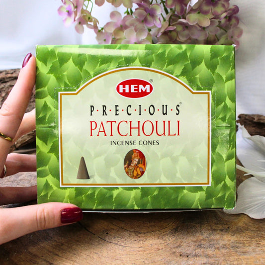 Image for hem-precious-patchouli-wierook-kegels-doos-van-12-st_1.jpg