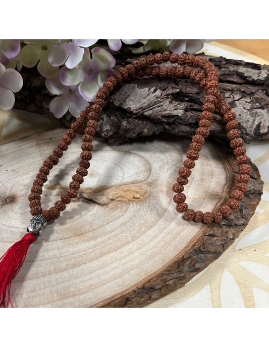 Image for mala-ketting-rhudraksha-boeddha-hoofd-rode-kwast-25-cm_3.jpg