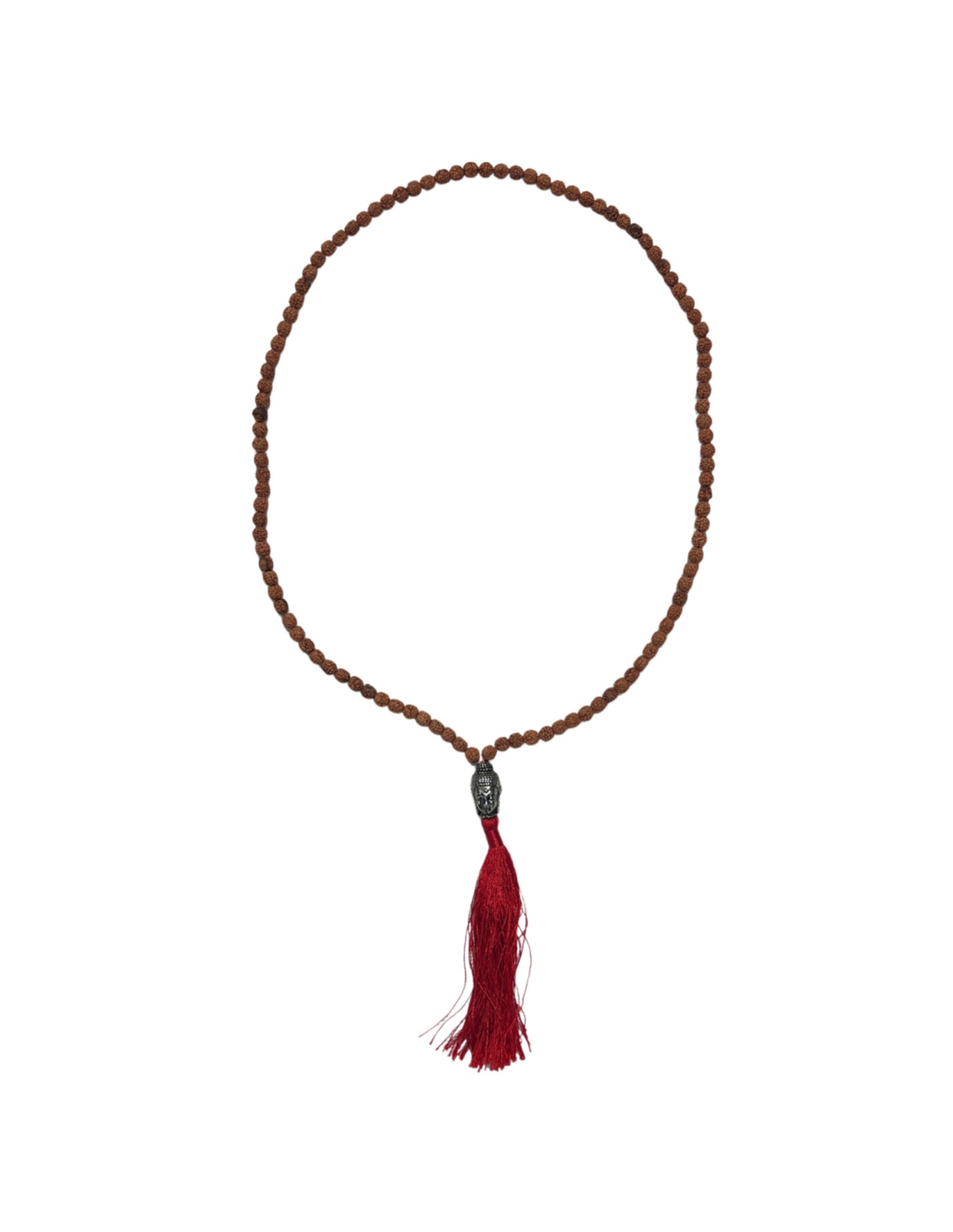 Image for mala-ketting-rhudraksha-boeddha-hoofd-rode-kwast-35-cm.jpg